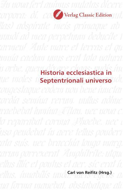 Produktbild: Historia ecclesiastica in Septentrionali universo