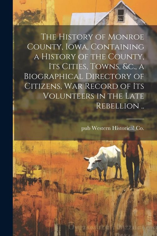 Produktbild: The History of Monroe County, Iowa, Containing a History of the County, its Cities, Towns, &c., a Biographical Directory of Citizens, war Record of it