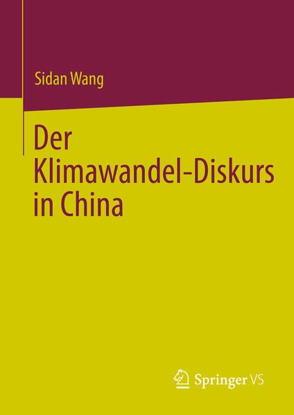 Produktbild: Der Klimawandel-Diskurs in China