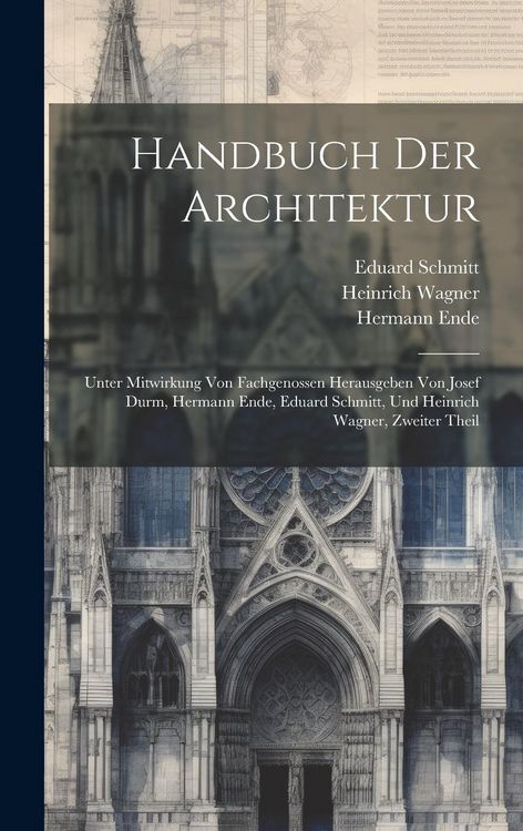 Produktbild: Handbuch Der Architektur