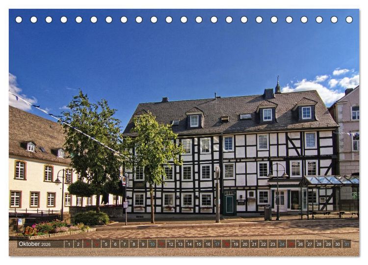 Produktbild: Stadtansichten Brilon (Tischkalender 2026 DIN A5 quer), CALVENDO Monatskalender