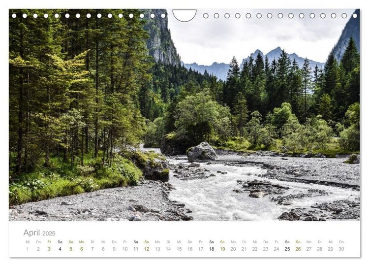 Produktbild: Berge - Die Sch&ouml;nheit der Alpen (Wandkalender 2026 DIN A4 quer), CALVENDO Monatskalender