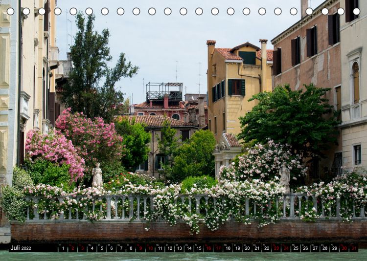 Produktbild: Venedig Impressionen (Tischkalender 2022 DIN A5 quer)