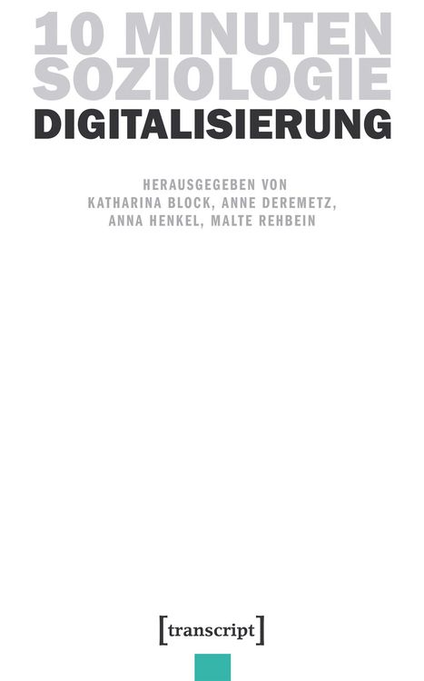 Produktbild: 10 Minuten Soziologie: Digitalisierung
