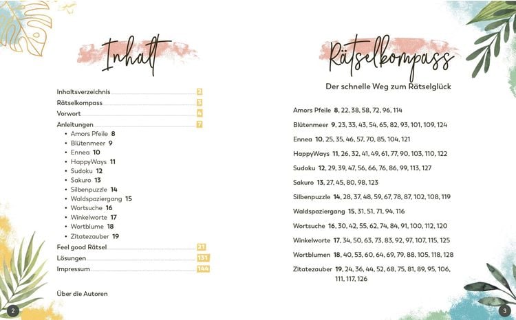 Produktbild: Feel Good Rätsel. Noch mehr Rätsel zum »Positiven Denken«