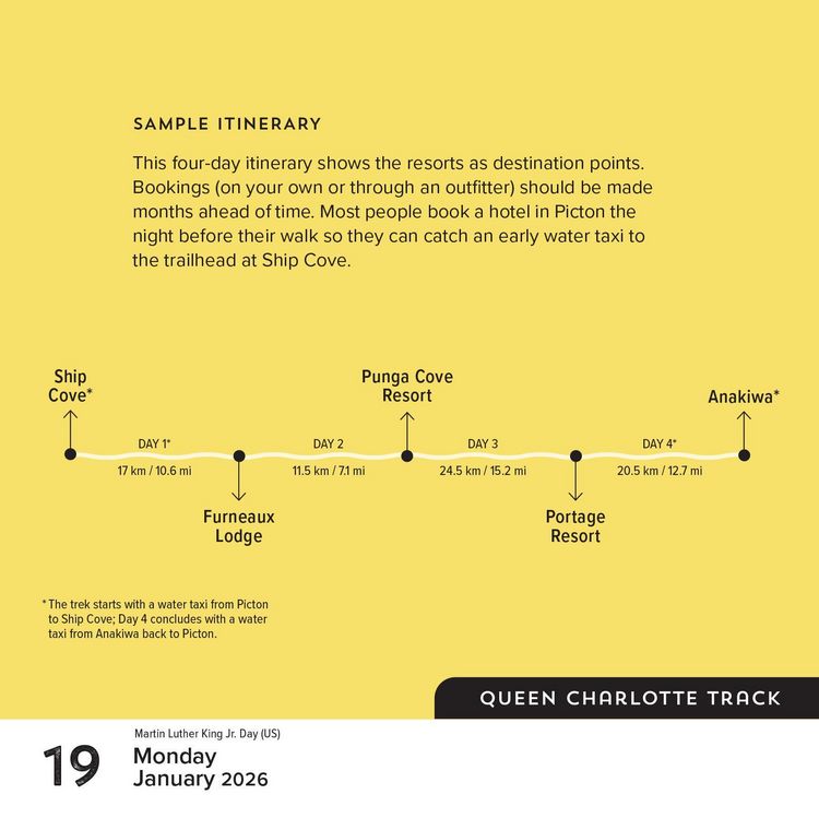Produktbild: Walks of the World Page-A-Day(r) Calendar 2026