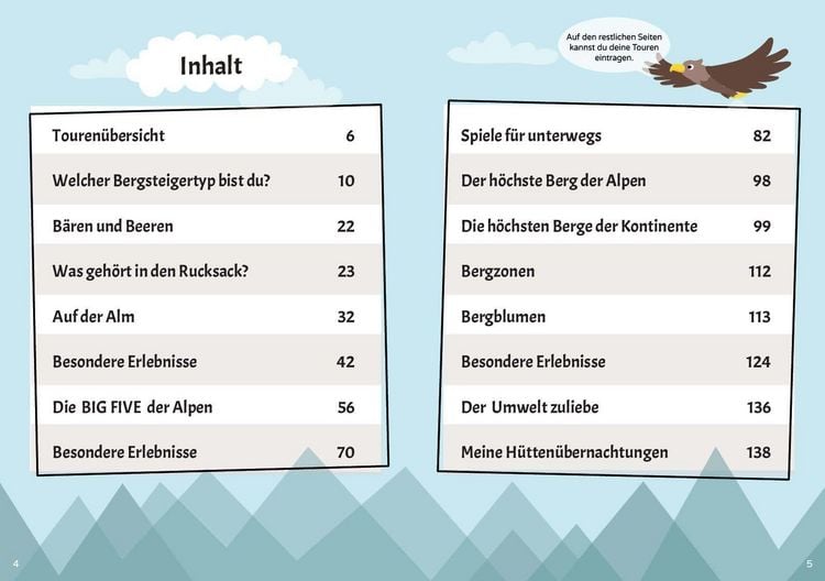 Produktbild: Meine Touren - Wandertagebuch f&uuml;r Kinder