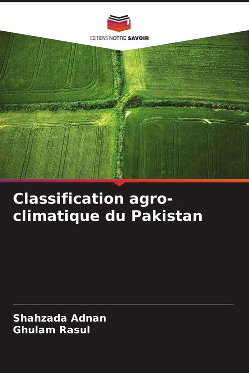 Produktbild: Classification agro-climatique du Pakistan