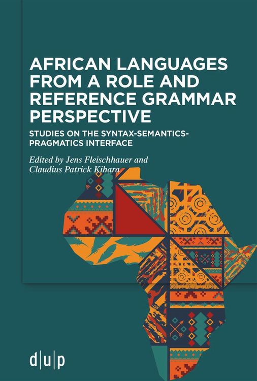 Produktbild: African languages from a Role and Reference Grammar perspective