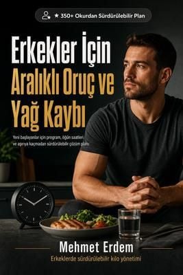 Produktbild: Erkekler I&ccedil;in Aralikli Oru&ccedil; ve Yag Kaybi Rehberi: Yeni baslayanlara uygun program, &ouml;g&uuml;n saatleri ve sorun &ccedil;&ouml;zme plani