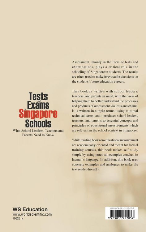 Produktbild: Tests and Exams in Singapore Schools