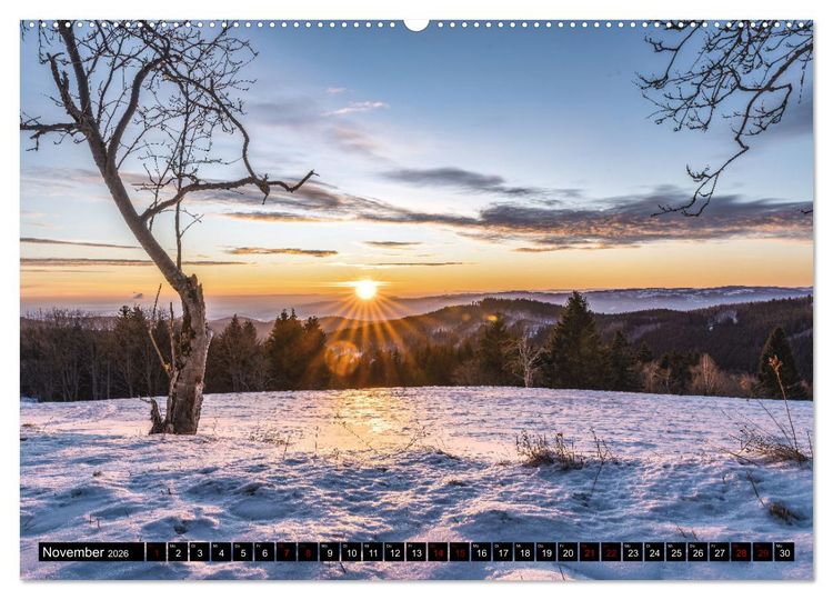 Produktbild: Landschafts-Fotografie Erzgebirge (Wandkalender 2026 DIN A2 quer), CALVENDO Monatskalender