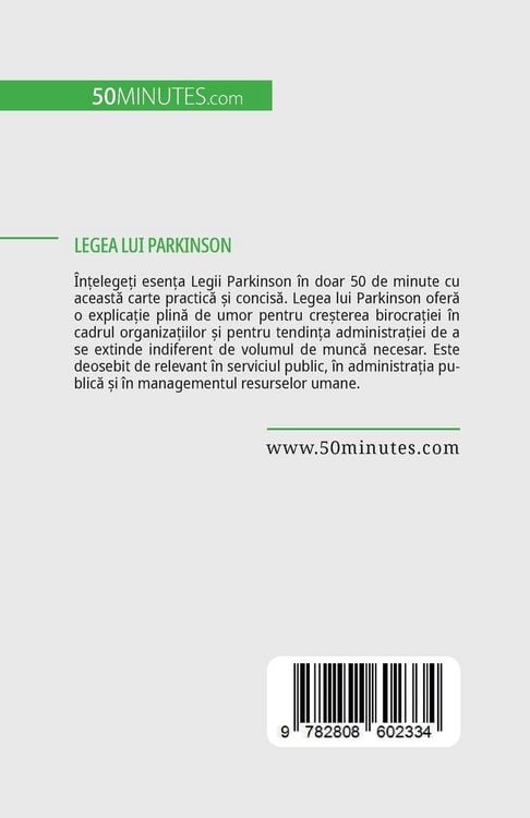 Produktbild: Legea lui Parkinson