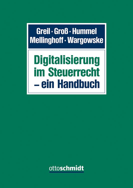 Produktbild: Digitalisierung im Steuerrecht &ndash; ein Handbuch