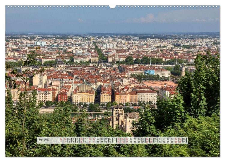 Produktbild: Lyon - C`est si bon Impressionen aus der kulinarischen Hauptstadt Frankreichs (hochwertiger Premium Wandkalender 2027 DIN A2 quer), Kunstdruck in Hochglanz