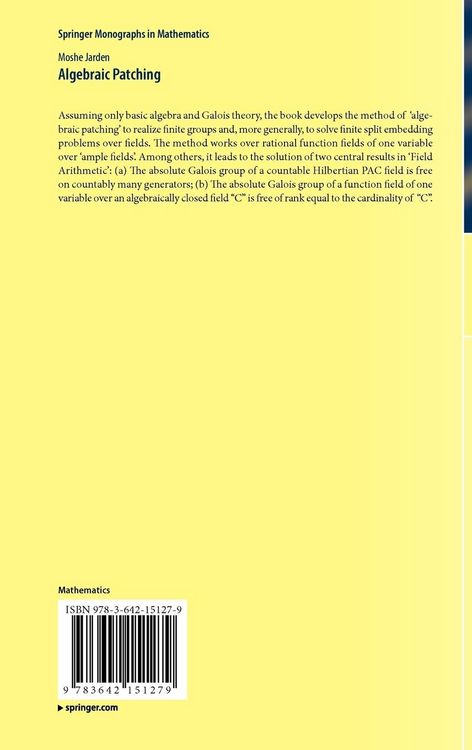 Produktbild: Algebraic Patching