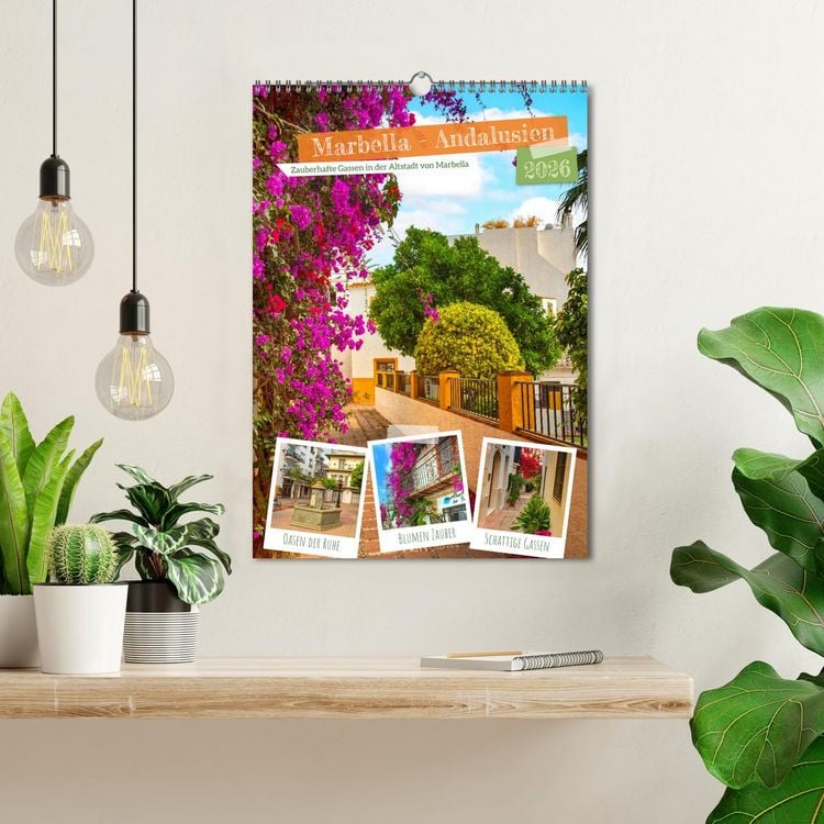 Produktbild: Marbella - Andalusien (Wandkalender 2026 DIN A3 hoch), CALVENDO Monatskalender