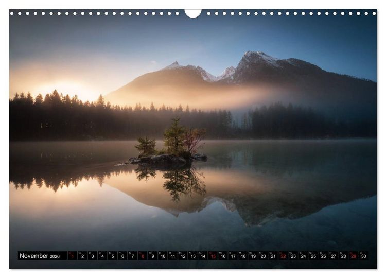 Produktbild: Bayerische Landschaften (Wandkalender 2026 DIN A3 quer), CALVENDO Monatskalender