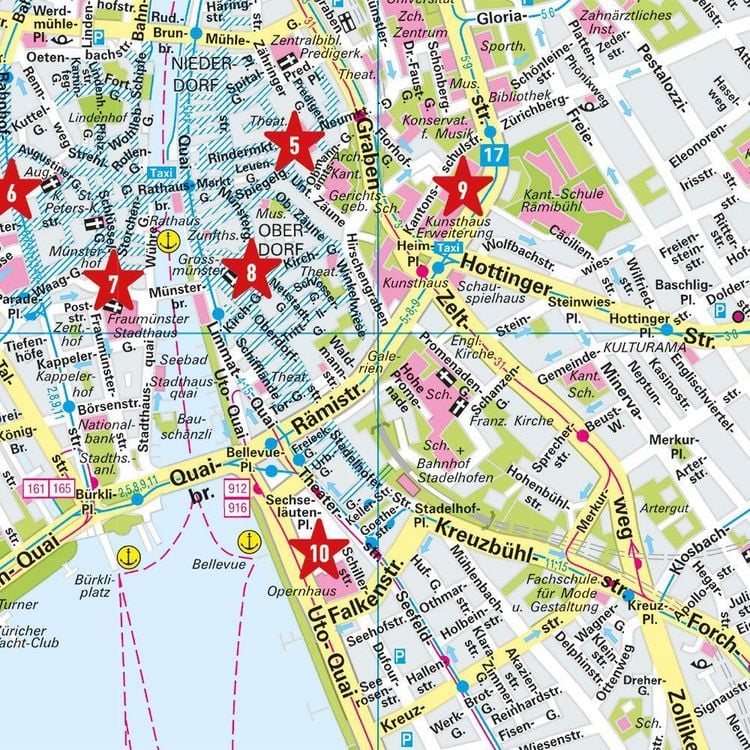 Produktbild: MARCO POLO Cityplan Z&uuml;rich 1:12.000