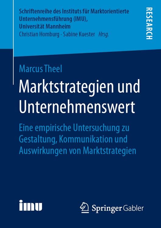 Produktbild: Marktstrategien und Unternehmenswert