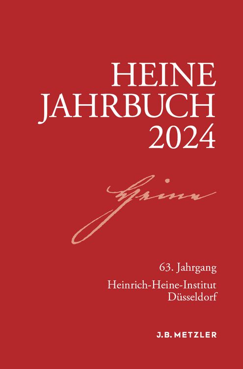 Produktbild: Heine-Jahrbuch 2024