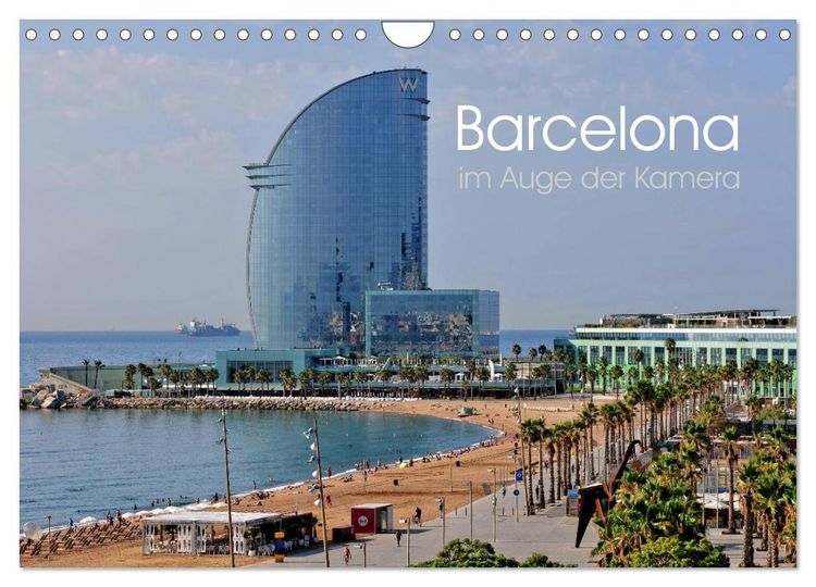 Produktbild: Barcelona im Auge der Kamera (Wandkalender 2026 DIN A4 quer), CALVENDO Monatskalender