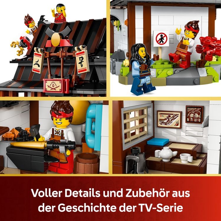 Produktbild: LEGO NINJAGO 71858 15-j&auml;hriges Jubil&auml;um: Vier-Waffen-Schmiede, Spiel