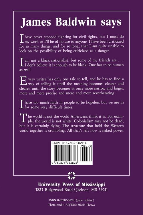 Produktbild: Conversations with James Baldwin