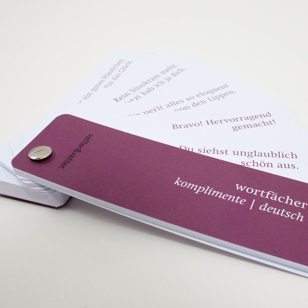 Produktbild: wortf&auml;cher komplimente deutsch
