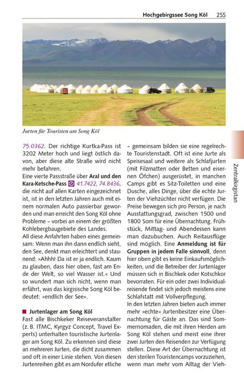Produktbild: TRESCHER Reiseführer Kirgistan