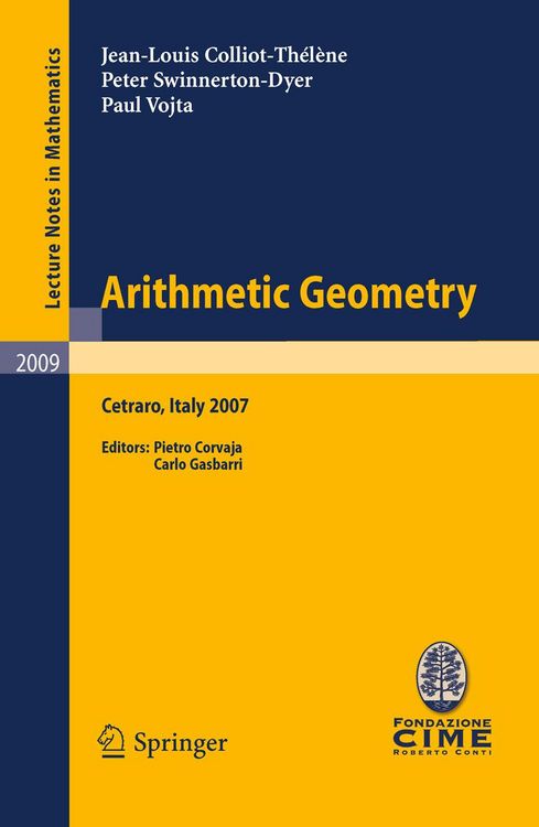 Produktbild: Arithmetic Geometry