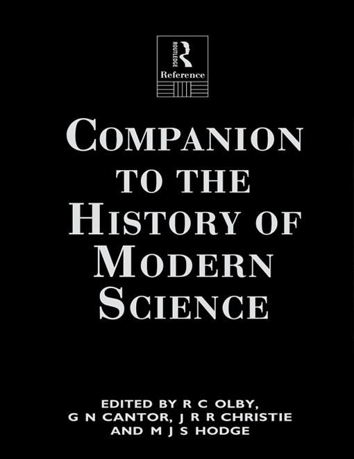 Produktbild: Companion to the History of Modern Science