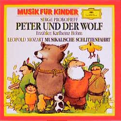 Produktbild: Serge Prokofieff: Peter und der Wolf Leopold Mozart: Musikalische Schlittenfahrt