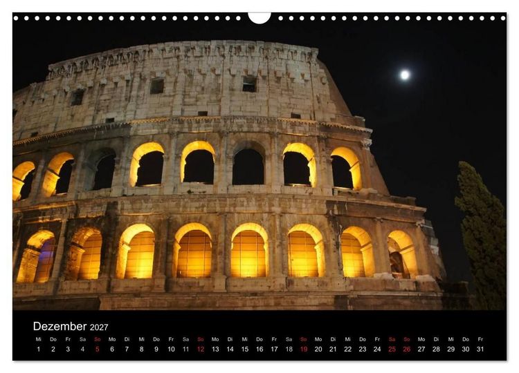 Produktbild: Vade mecum Romam - Geh mit mir nach Rom (Wandkalender 2027 DIN A3 quer), CALVENDO Monatskalender