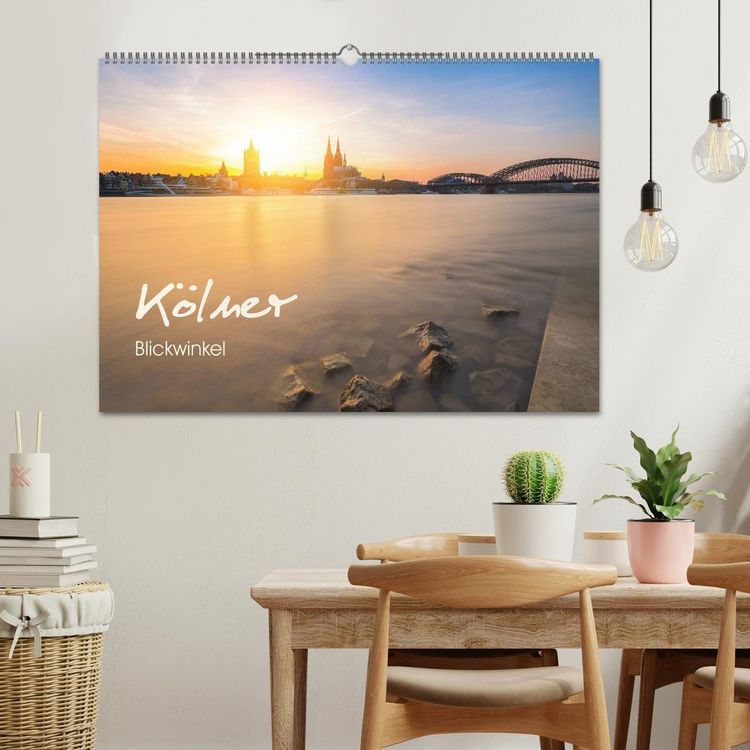 Produktbild: K&ouml;lner - Blickwinkel (Wandkalender 2026 DIN A2 quer), CALVENDO Monatskalender