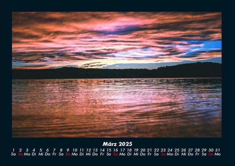 Produktbild: Sonnenunterg&auml;nge 2025 Fotokalender DIN A4
