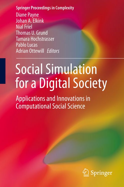 Produktbild: Social Simulation for a Digital Society
