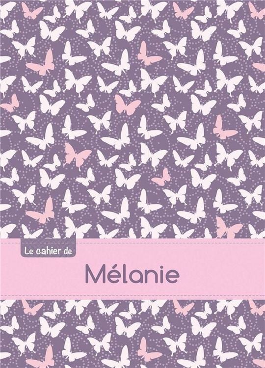 Produktbild: Cahier melanie blanc,96p,a5
