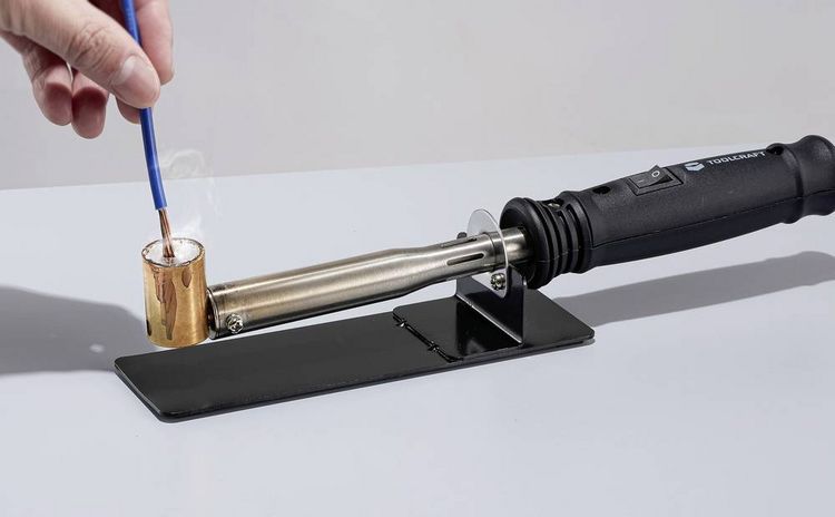 Produktbild: TOOLCRAFT TO-715E L&ouml;tbad 100W 450&deg;C Lot-Menge 40g