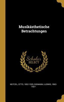 Produktbild: Musik&auml;sthetische Betrachtungen