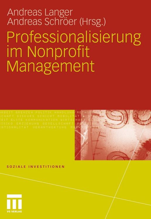 Produktbild: Professionalisierung im Nonprofit Management