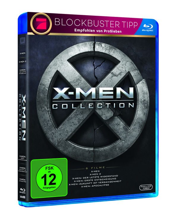 Produktbild: X-Men - 1-6 Boxset [6 BRs]