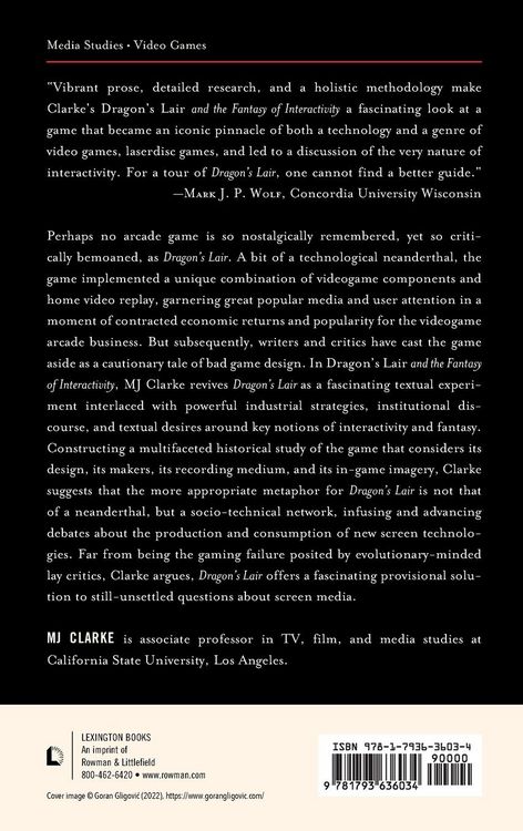 Produktbild: Dragon's Lair and the Fantasy of Interactivity