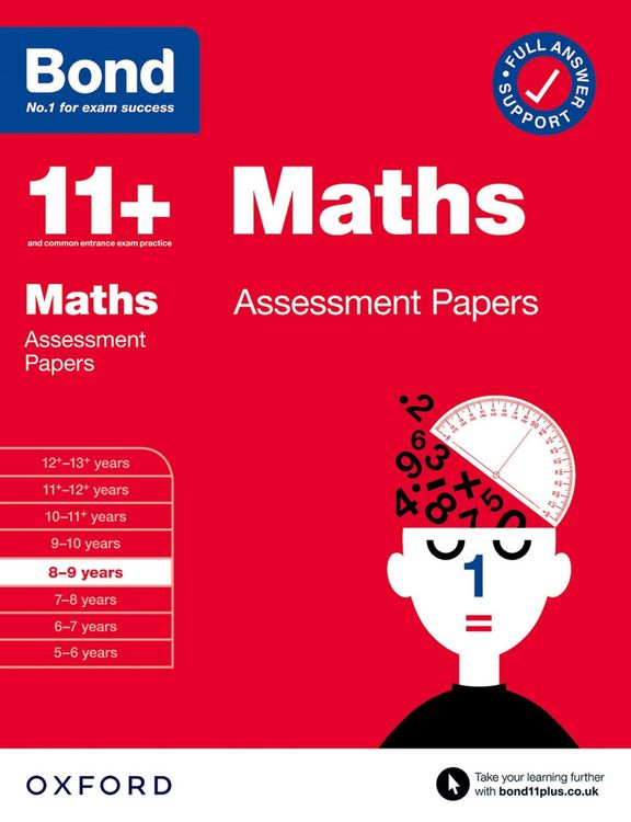 Produktbild: Bond 11+ Maths Assessment Papers 8-9 years (for GL Assessment & other 11 plus exams)