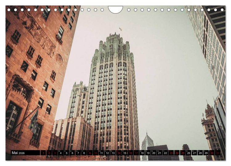 Produktbild: Metropole Chicago (Wandkalender 2026 DIN A4 quer), CALVENDO Monatskalender