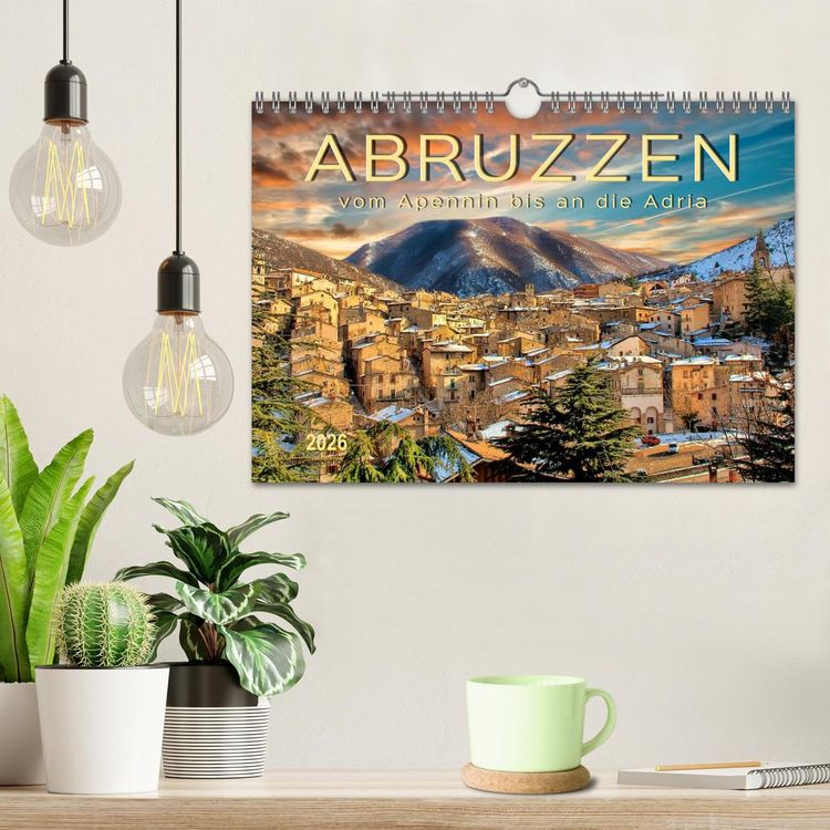 Produktbild: Abruzzen, vom Apennin bis an die Adria (Wandkalender 2026 DIN A4 quer), CALVENDO Monatskalender
