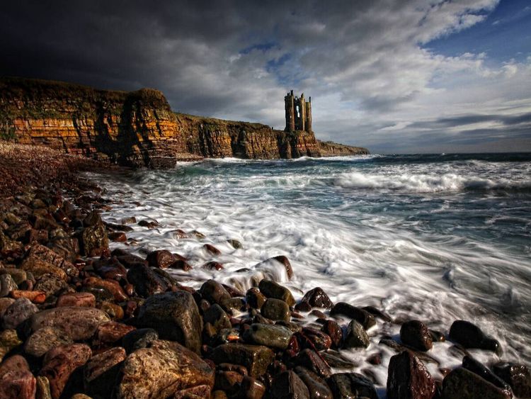 Produktbild: CALVENDO Puzzle Keiss Castle, Wick, Caithness, Schottland | 1000 Teile Lege-Gr&ouml;&szlig;e 64x48cm Foto-Puzzle f&uuml;r gl&uuml;ckliche Stunden