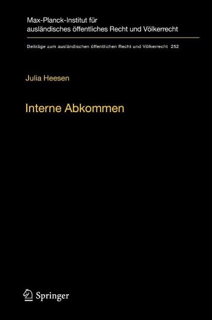Produktbild: Interne Abkommen