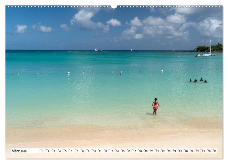 Produktbild: Traumstr&auml;nde auf Mauritius (Wandkalender 2026 DIN A2 quer), CALVENDO Monatskalender