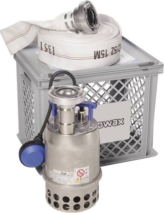 Produktbild: Nowax 6000002160 Flutset STPN 600 Schmutzwasser-Tauchpumpe mit Schutzkontaktstecker 10000 l/h 6.5 m